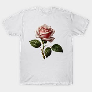 pink rose T-Shirt